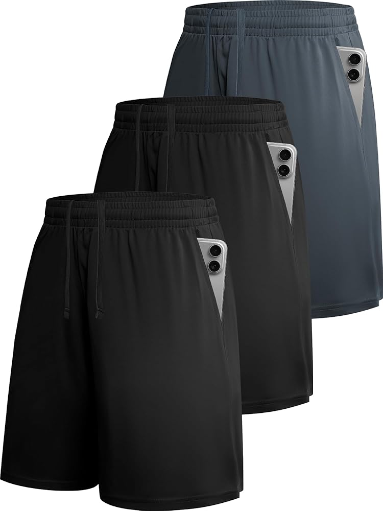 KCVENN Men Athletic Shorts Inseam 7